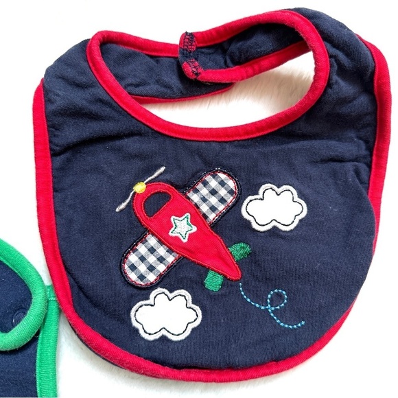 ⭐️ 5 for $25 Set of 3 Carter’s & GOODLAD Baby Bibs Cotton - Picture 4 of 10